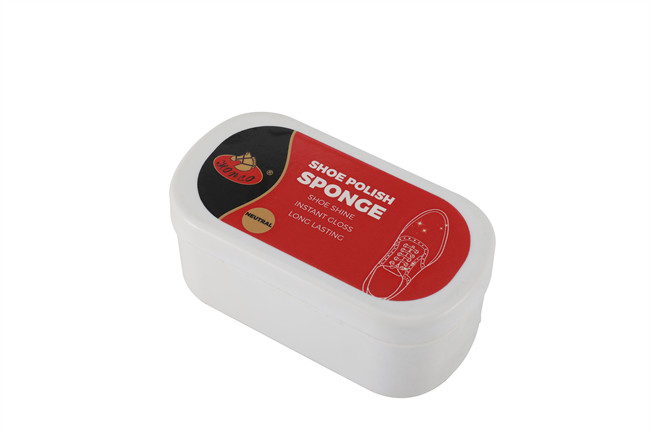 HY-342 Shoe Shine Sponge Round At Both Ends Leather Shoes Quick Shine Instant Shoe Polish