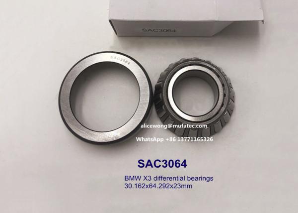SAC3064 BMW X3 automotive differential bearings tapered roller bearings 30