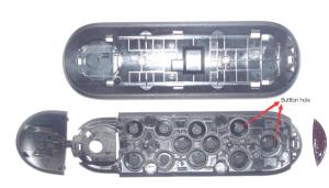 Wholesale Customize Universal Silicone Rubber Remote Control Switch Silk-Screen Printed Keypad from china suppliers