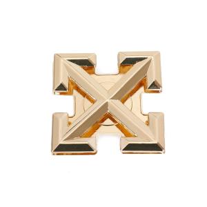 Wholesale Four Way Arrow Shape Handbag Lock Hardware Decorative Buckle Lock from china suppliers