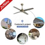 High Speed AC Pure Motor Copper Ceiling Fan with Remote Control and 4 Iron