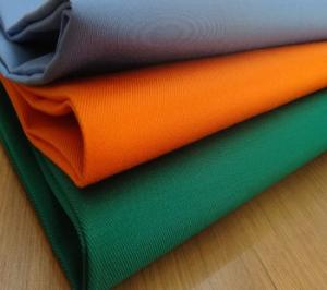Wholesale 100%cotton fire retardant fabrics used for workwear uniform garment cloth from china suppliers
