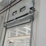 Logistic Park Vertical Lift 80mm Overhead Sectional Door