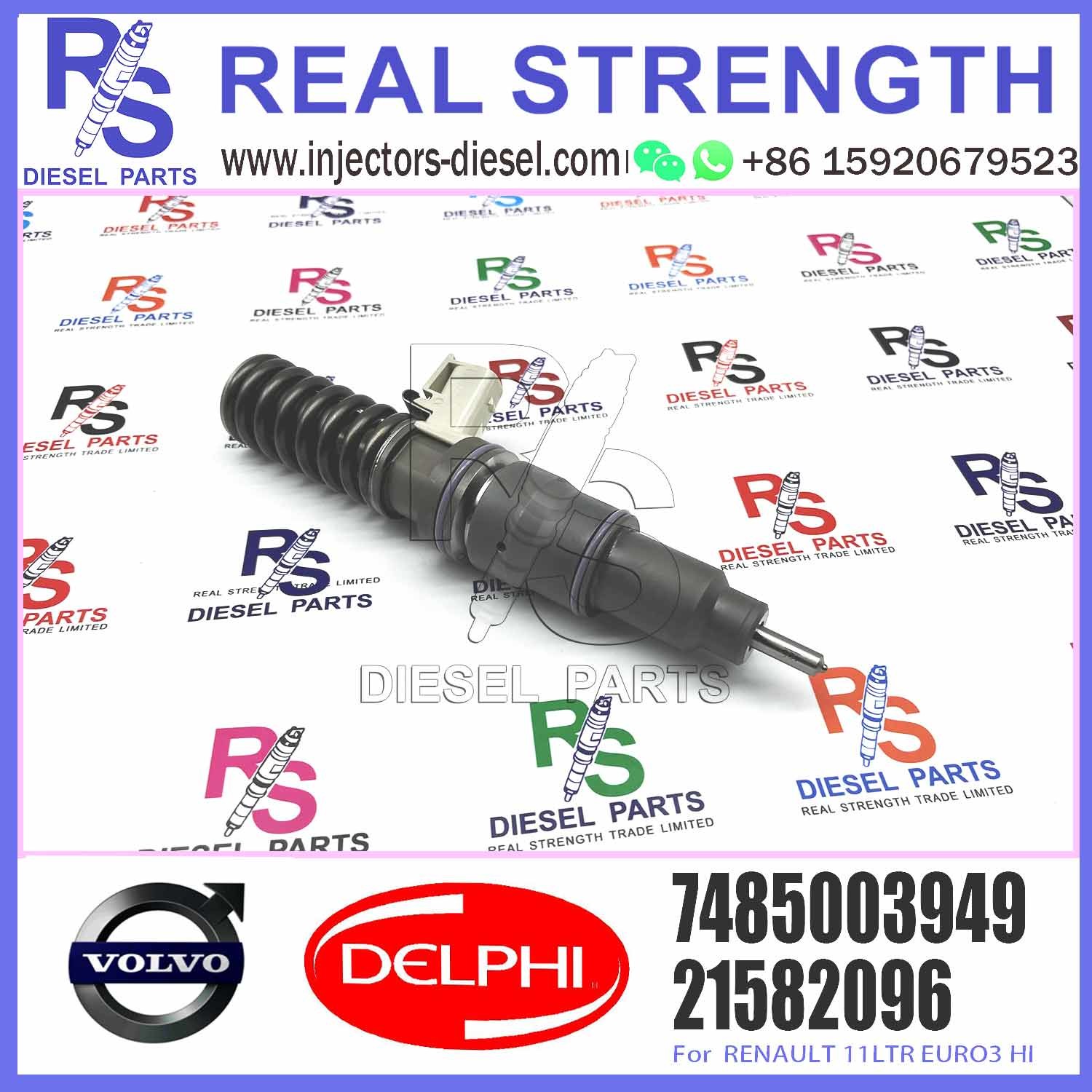 Fuel Injector 7485003042 7485003949 7421582096 7421644598 21644598 85003949 21582096 For V-O-L-V MD11