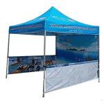 Sturdy 3x3 Pop Up Marquee Water Resistance With Highly Attached Velcro