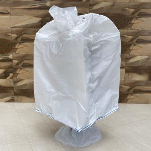 China Food Grade Moistureproof Jumbo PP Woven Big Bag For Grain FIBC Bulk Bag on sale