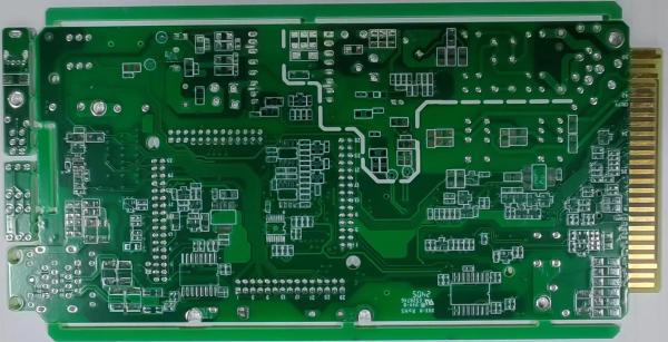 1.6mm Gold Fingers Plus Spray Tin PCB For Enhanced Surface Treatment Green