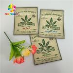 Child Resistant Stand Up Zipper Pouch Herbal CBD Bag Packaging Gravure Printing