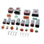 Replacement DT DT04-2P AT Series Connectors with Pins & Wedgelock