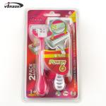 6 Blades Disposable Facial Razor Women with Razor Head Cover