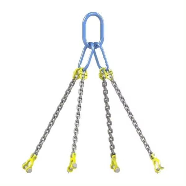 8mm Chain Lifting Chain Sling 2t Working Loadlimit for Industrial Lifting
