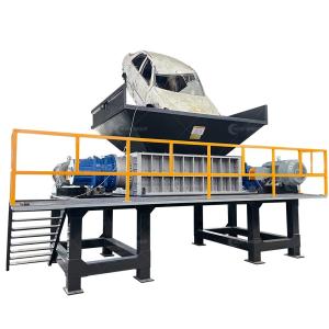 Wholesale Double Shaft Shredder for Solid Waste and Plastic Bottle Recycling Video Inspection from china suppliers