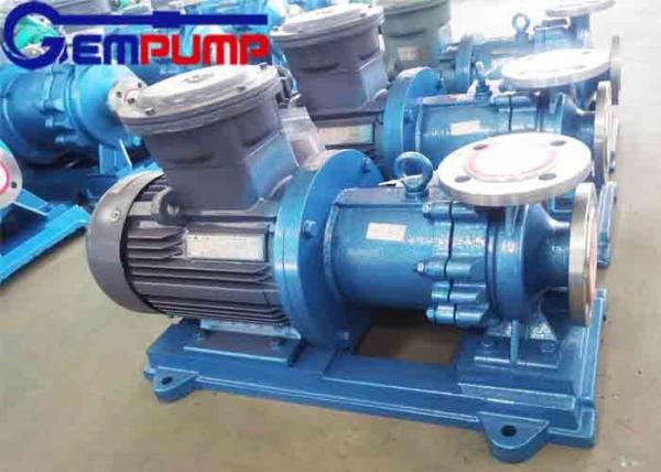 Industrial Magnetically Coupled Centrifugal Pump Material Pp Gfrpp Pvdf