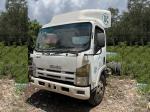 Used Cargo Truck ISUZU ELF 600P 700P Light Truck 175hp Diesel Engine 4KH1 With 3
