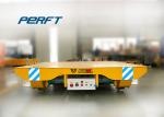 Track Handling Rail Transfer Cart , Electric Flatbed Battery Operated Cart