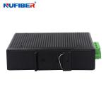 Din Rail Mount SFP UTP Fiber POE Switch Industrial Grade 1 SFP 8 RJ45 10/100