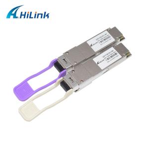 Wholesale QSFP28 BIDI 1280nm/1300nm 80KM Simplex LC Optical Transceiver Single mode DDM for Long Distance from china suppliers