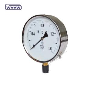 Wholesale High Accuracy Stainless Steel Pressure Gauge 6&quot; Calibrated Pressure Gauge from china suppliers