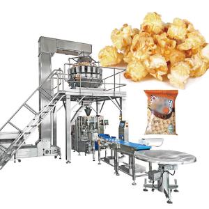 Wholesale Automatic Vertical Weighing Filling Pouch Bag Snack Coffee Bean Cereal Dog Food Rice Peanut Granule Dried Fruit Packing Machine from china suppliers