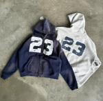 Custom 400 Gsm Oversized Screen Print Hoodie Streetwear Men Premium Cotton