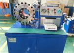 Vertical Electric DX68 Hose Crimping Machine High Pressure 2 Inch Hose Making