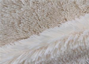 Dull Yarn 20mm Long Pile Microfiber Plush Fabric For Soft Toys Blanket