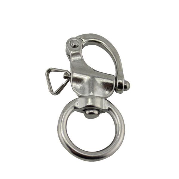 Stainless Steel 316 Fast Shooter Camera Strap Buckle with Other Rotary Spring