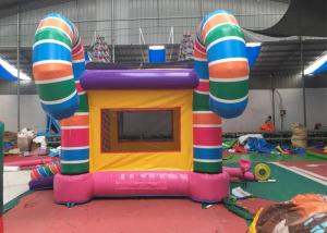 Wholesale Colorful Bonbon Adult Size Bounce House / Commercial Small Jumpy House from china suppliers