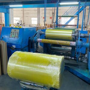 Wholesale BOPP Yellowish Yellow Packing Packaging Adhesive Sealing Tape Jumbo Roll from china suppliers