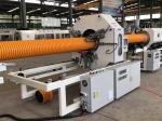 PP PE PVC Corrugated Pipe Extruder HDPE Sewage Pipe Plastic Forming Machine