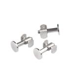 Silver Plated MIM CNC Stainless Steel Parts Fasteners Precision Machining