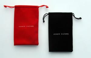 Wholesale ISO9001 SA8000 Drawstring Pouch Bags , 135mm Small Velvet Drawstring Bags from china suppliers
