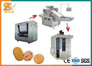 China Model -400 Semi Automatic Pet Dog Biscuit Making Machine With Electricity Oven on sale