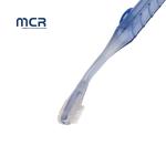 Medical Silicone Bristles Suction Toothbrush with Injection Port for Saline