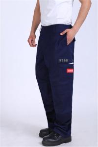 Wholesale 280gsm Light Weight Flame Resistant Arc Protection Trousers with reflective strips on leg from china suppliers