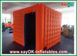 Inflatable Party Decorations Durable Mobile Inflatable Photo Booth Orange