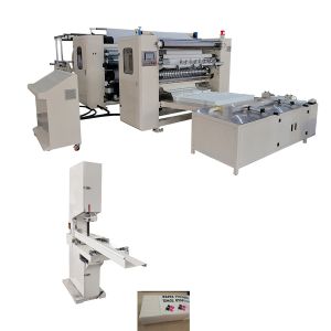 Wholesale Interfold Drawing N Fold Hand Towel Paper Folding Machine With Easy Bagging Machine Production Line from china suppliers