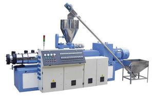 China PVC Pipe / Profile Board Conical Twin Screw Extruder Stainess Steel Material on sale