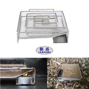 Wholesale Bbq Stainless Steel Perforated Mesh Pellet Cold Smoke Generator Square Shape from china suppliers