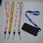 Non Toxic Nylon 2.5mm Cell Phone Lanyard Strap