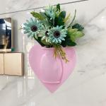 Removable Electronics Silicone Case Flower Vase Detachable Wall Mounted