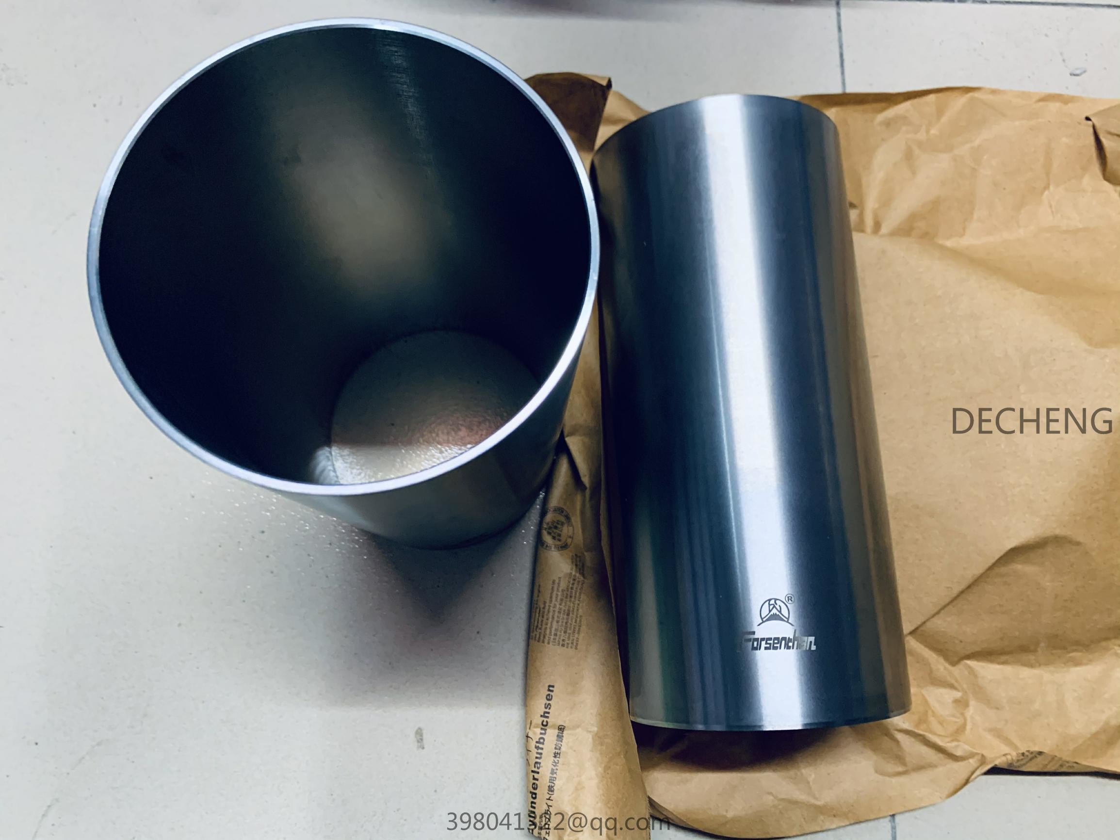 3054 Perkins Cylinder Liner Sleeve T415982S 104*108.5*230Mm Excavator Spare Parts