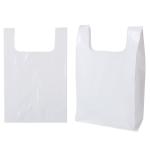 Eco Choice Biodegradable Plastic T-Shirt Bag With Customized Printed Logo
