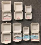 cornstarch eco Green 16oz Food Container Sugarcane Biodegradable Square