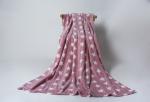 Soft Micro Plush Printed star Blanket For Queen Bed - All Seasons Lighweight