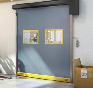 China 304 Stainless Steel Fast Roll Up Doors Automatic With Zipper on sale