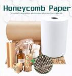 Recyclable Honeycomb Paper Wrap Sheet Packaging 50cm Width 100m Length