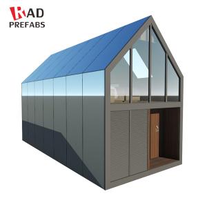 Wholesale RAD Luxury Glass Movable Design Easy / Fast Install Prefab Loft Homes from china suppliers