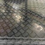 6063 T6 4 X 8 Tear Drop Aluminum Diamond Plate Embossed Checkered 6061 6063 10mm