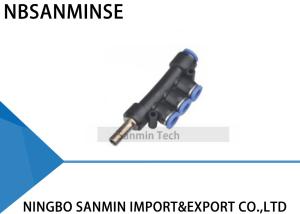 Wholesale PKJ 5 Way Pneumatic Push In Fittings Hose Reducer Air Quick Jointer Union Connector Sanmin from china suppliers
